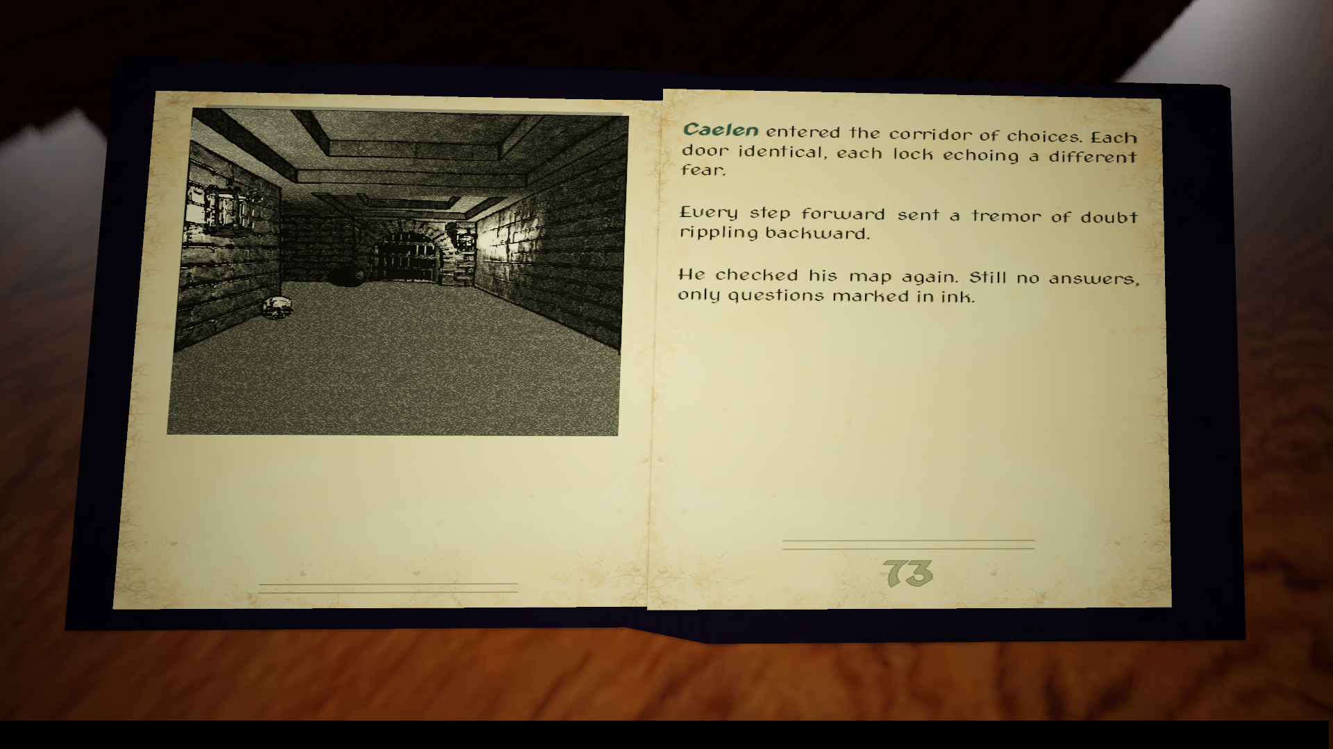 Caelan in the Catacombs - Trinoxis Game Art